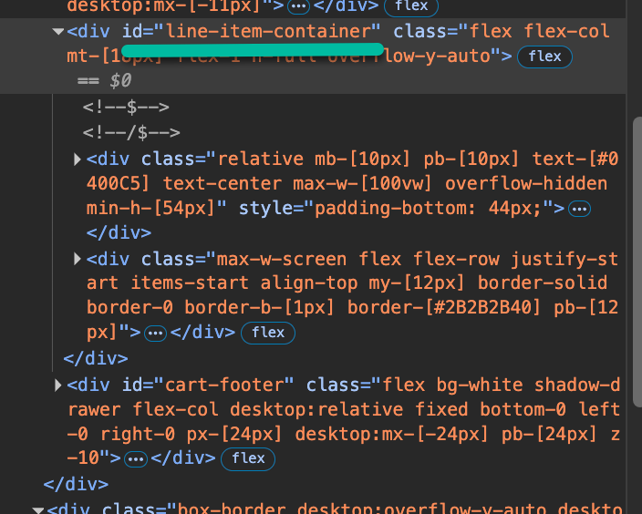 Headless Implementation Checkout Button ID